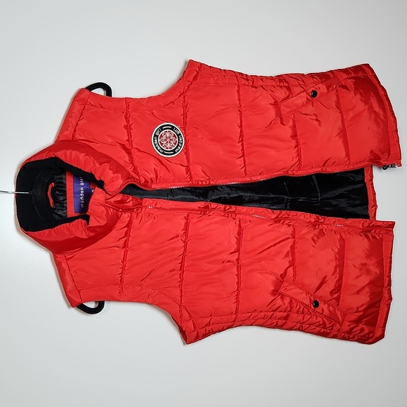Madden Girl red puffer vest - Picture 2 of 4